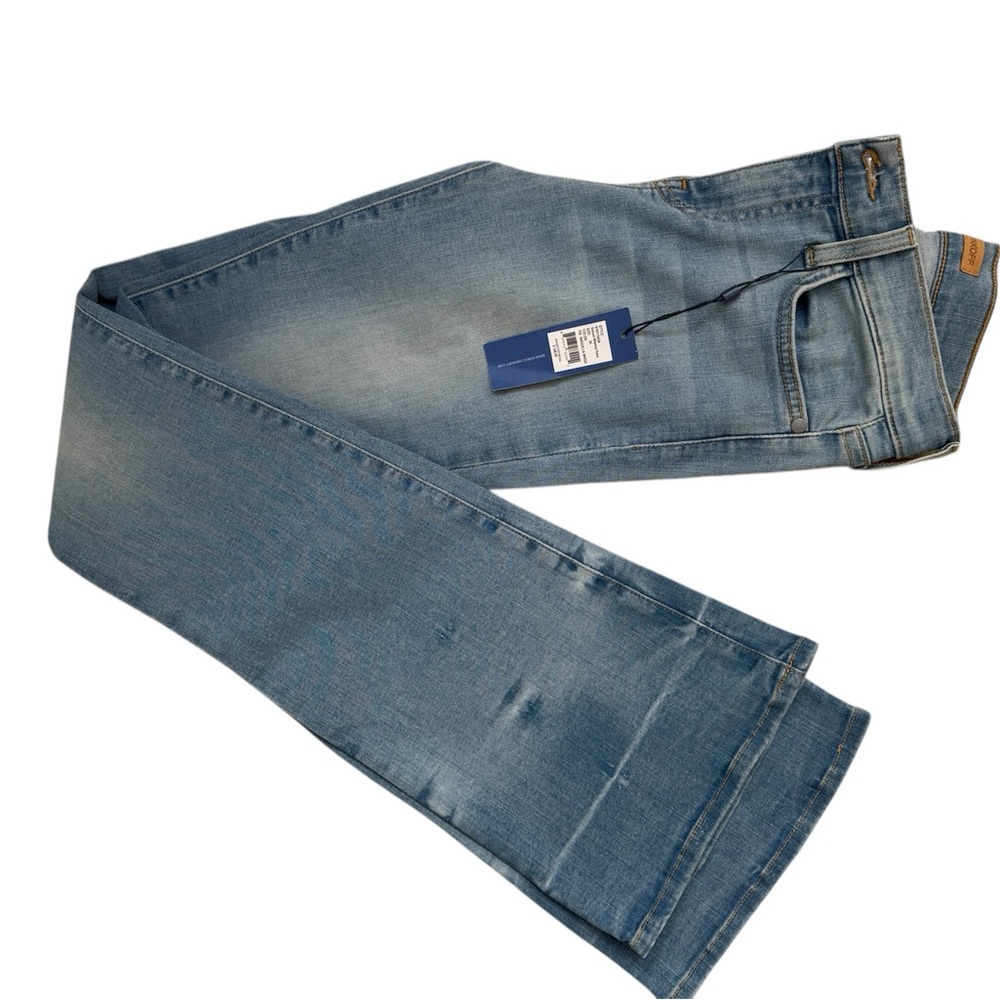 Rebecca Minkoff Blue Flare Wide Leg Jeans